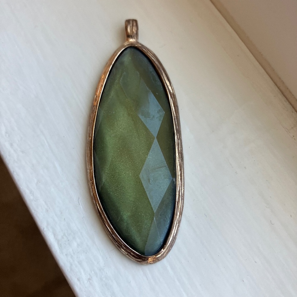 Green Stone Pendant